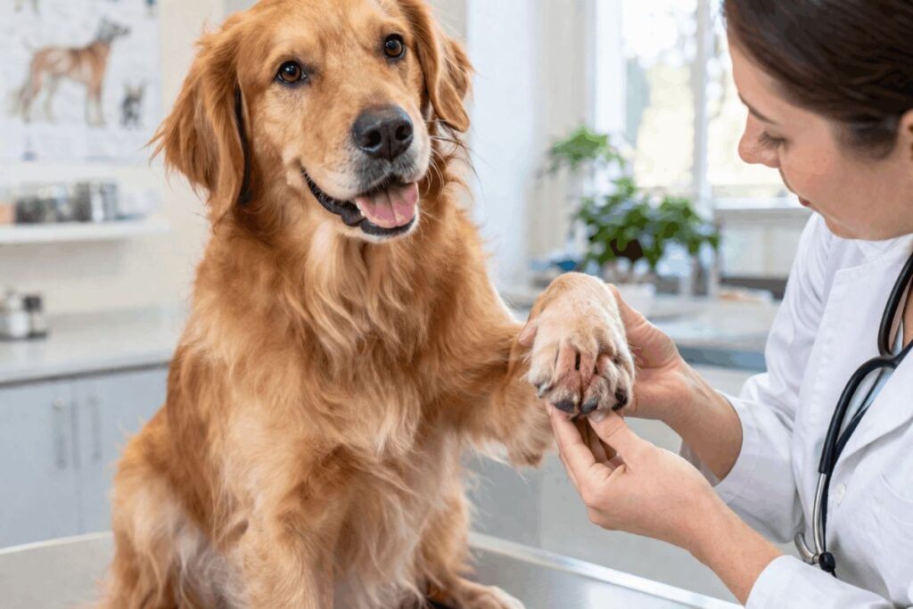 Dog Paw Yeast Infection